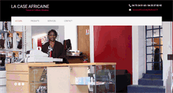 Desktop Screenshot of la-case-africaine.com