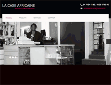 Tablet Screenshot of la-case-africaine.com